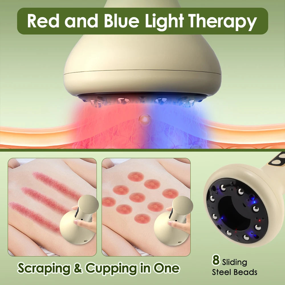 draina™ Heated Cupping & Rolling Massager